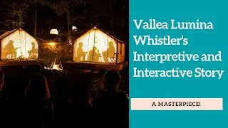 Vallea Lumina nightwalk whistler | Sensory overload!