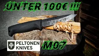 Prepping-Messer unter 100 €? 🔥 Peltonen M07 im Test – 42a konform, Bushcraft & EDC am Limit!