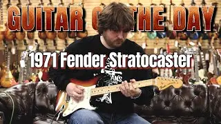 Fender Stratocaster Sunburst 1971 года | Гитара дня