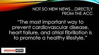 2019 ACC/AHA Guidelines: Primary Prevention of Cardiovascular Disease