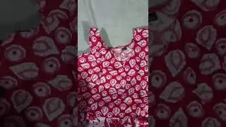 #flipkart #flipkartpurchase #review #cotton #gown #red #white #flaredgown