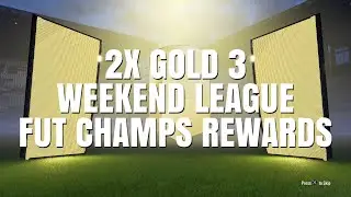 2X Gold 3 Weekend League FUT Champs Rewards | Walkout | FIFA 18 Ultimate Team