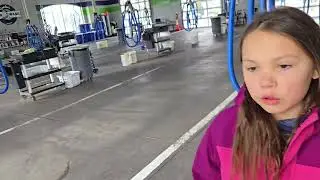 Mia Salting the Lot