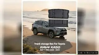 Trunk Spare Tire Storage Box For Toyota RAV4 XA50 RAV 4 MK5 2020 2021 2023 2024 Dustproof Interior C