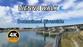 Quiet Morning Walk along Vienna&rsquo;s Donauinsel | Nature ASMR