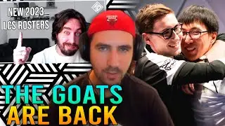 DOUBLELIFT AND BJERGSEN REUNITED! FULL 2023 NEW LCS ROSTERS TIERLIST | YamatoCannon