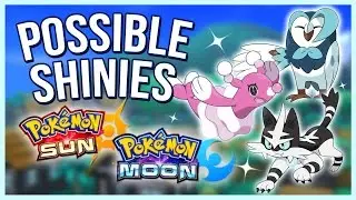 Possible Shiny Starter Evolutions!! Pokemon Sun & Moon | Supreme Thoughts