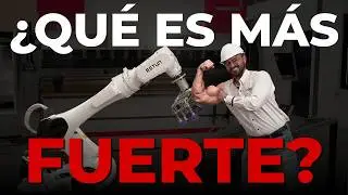 ¡Automatización de doblado CNC con brazo robótico!