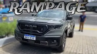 REVIEW E TEST DRIVE RAM RAMPAGE COM 272CV - R83
