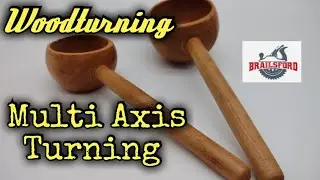 Unleash Your Inner Woodworking Pro With Mind-blowing Multi-axis Turning!