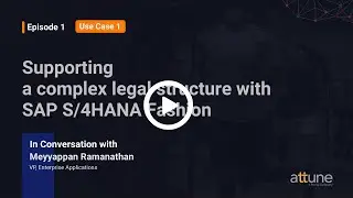 SAP S/4HANA Fashion: Insights from the Field - Episode 1: Use case 1