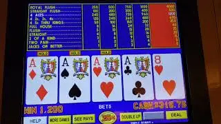 Daily Video Poker Hits #8. $800+. 🤑🤗👍