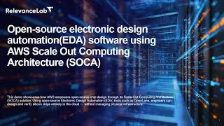 Open-Source Electronic Design Automation (EDA) Software using AWS Scale Out Computing Architecture