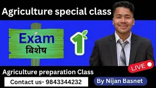 Agriculture 🧑&zwj;🌾 special class (Day -1 ) Learn Korean With Nijan is live!