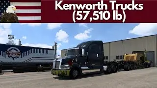 American Truck Simulator - Quick Jobs (Kenworth Trucks - 57,510 lb) | Los Angeles to Phoenix