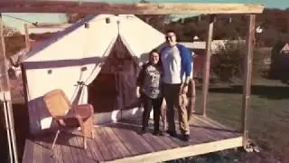 Glamping at Slattery Vintage Estates in Nehawka, NE