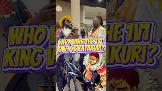 Who wins the 1v1 king vs katakuri? #onepiece #katakuri #kingonepiece #kaido #luffy #zoro #sanji