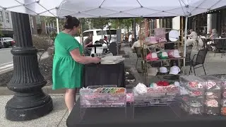 Downtown Macon kicks off 1st Friday of April with food, music, and fun