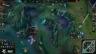 Clid on Lee Sin, showing off from the first game