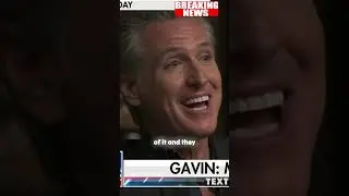Gavin Newsom&rsquo;s Hair Literally Catches Fire&mdash;You Have to See This!