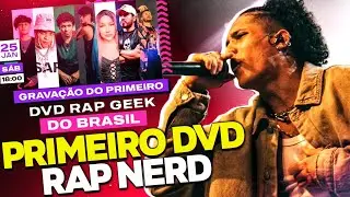 ANIRAP, TAUZ... E o  PRIMEIRO DVD de RAP NERD DO BRASIL