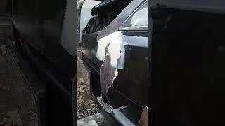 PROSES DEMPUL BEMPER DEPAN RETAK PECAH MOBIL XENIA