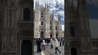 600 Years to Build This | Milan Cathedral 🇮🇹 , #shorts#milan#italy#duomodimilano#travel