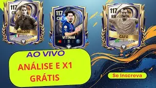 LIVE ON JOGANDO EA FC MOBILE CONTA OS INSCRITOS