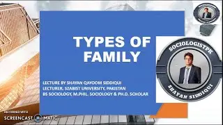 Types of Family in Urdu/Hindi | CSS Prep |