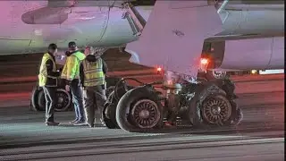 FAA investigating after plane blew several tires while landing at Hartsfield-Jackson