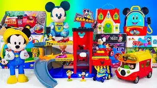 Satisfying with Unboxing Disney Mickey Mouse Garage Playset | Review Toys ASMR