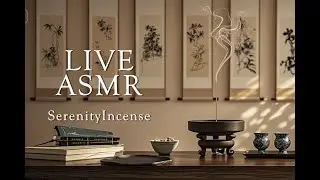 Midnight Incense & Cicadas &ndash; Peaceful ASMR Loop for Focus & Sleep | Live Now