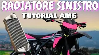 MONTIAMO IL SECONDO RADIATORE SUL FANTIC - tutorial montaggio radiatore sinistro am6