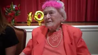 Lou Anders 102nd Birthday at Kirby Pines