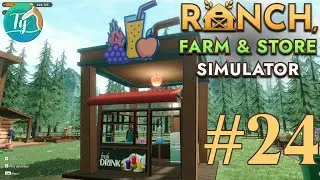 Ranch Farm and Store Simulator #24: On d&eacute;bloque notre premier kiosque et on organise le jardin
