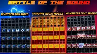 Divetech Pro Audio VS Yayammy Audio Mobile VS Womanizer Disco Mobile BATTLE OF THE SOUND