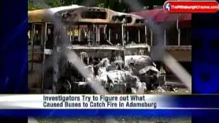 School, Tour Buses Burn In Adamsburg