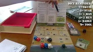 D-Day Dice 2nd Edition Playthrough Video by Boardgames & Bourbon