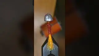 Red & Orange Deer Hair Jig Streamer | Fly Tying Tutorial