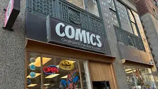 Conhecendo a Graham Crackers Comics Chicago #shorts #quadrinhos