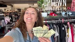 Get Cash for Clothes at Uptown Cheapskate