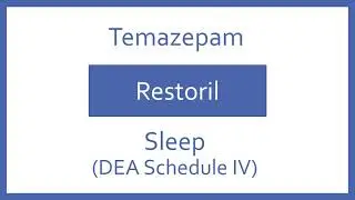 Temazepam Pronunciation - Generic Name, Brand Name, Indication (Top 200 Drugs) PTCB PTCE NAPLEX Test