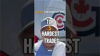 TOP 5 HARDEST TRADES #viral #shorts #construction