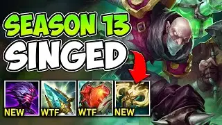 EVERY SINGED BUILD FOR SEASON 13 EXPLAINED (NEW ITEMS, NEW SINGED!!)