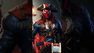 Superheroes but a Pirate 💥 All Character #avengers #marvel #shorts #pirate