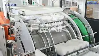 High Speed Toilet Paper Rolls Packaging Machine Bundler Line