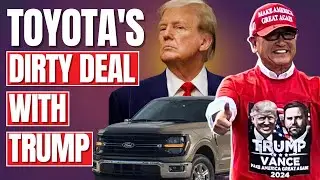 TOYOTA ИДЕТ В ПОЛНУЮ МАГУ: Тойода делает ставку на Трампа, чтобы спасти ICE