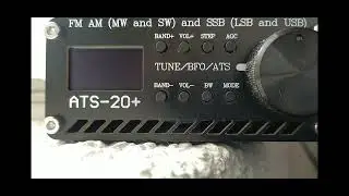 ATS -20 + RECEPTOR DE RADIO ONDA CORTA.