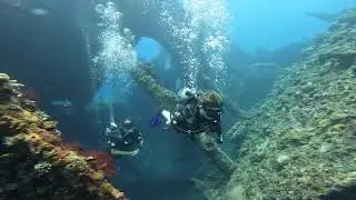 Bapt&ecirc;me de plong&eacute;e & Fun Dives Lucie & Agathe Amed Bali Abyss