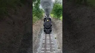 East Broad Top Overhead #train #ebt #railway #steam #locomotive #pennsylvania #narrowgauge